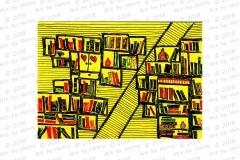 bookshelves